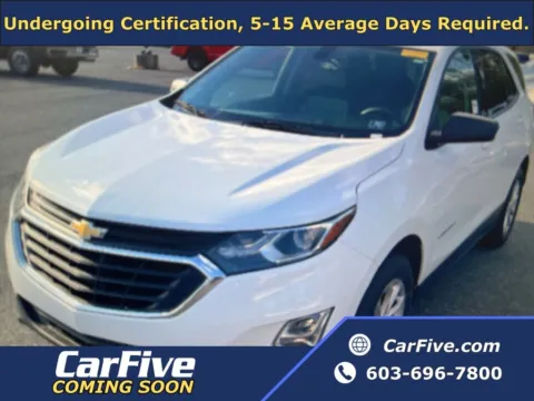 White 2019 Chevrolet Equinox LS for sale in Nashua, NH