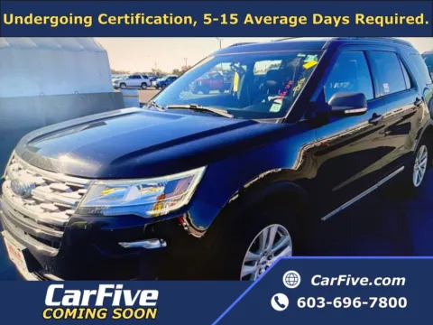 Black 2019 Ford Explorer XLT for sale in Nashua, NH