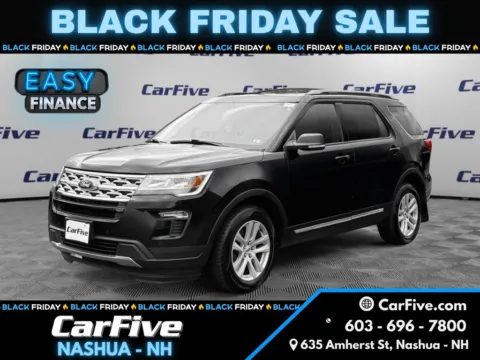 Black 2019 Ford Explorer XLT for sale in Nashua, NH