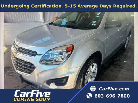 Silver 2017 Chevrolet Equinox LS for sale in Nashua, NH