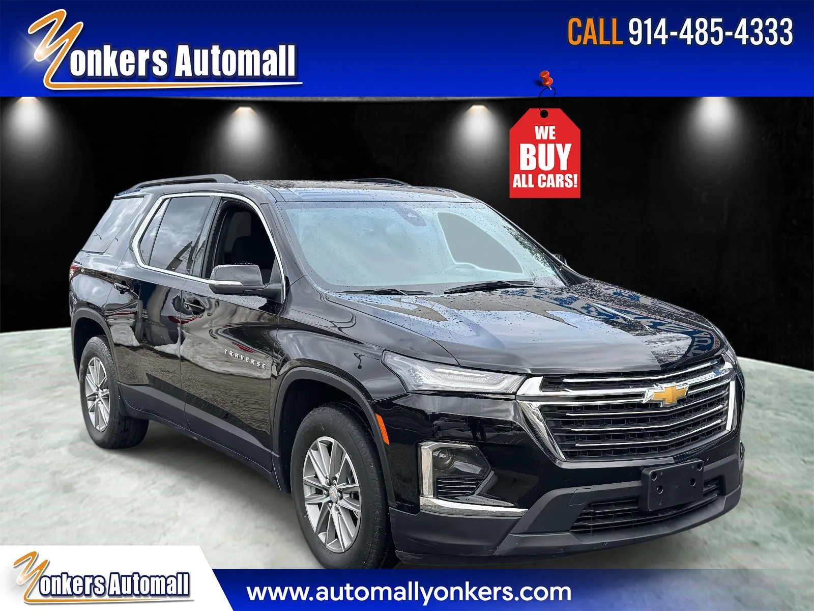 2023 Chevrolet Traverse AWD 4dr LT Cloth w/1LT for sale in Yonkers, NY
