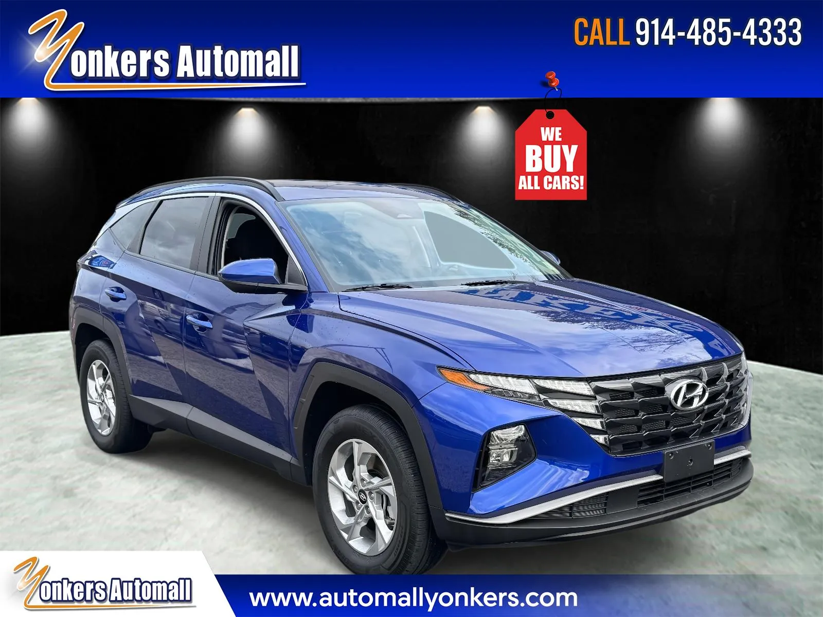 Blue 2024 Hyundai Tucson SEL for sale in Yonkers, NY