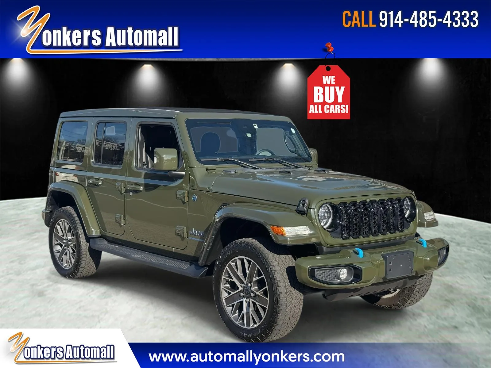 2024 Jeep Wrangler 4xe High Altitude 4x4 for sale in Yonkers, NY