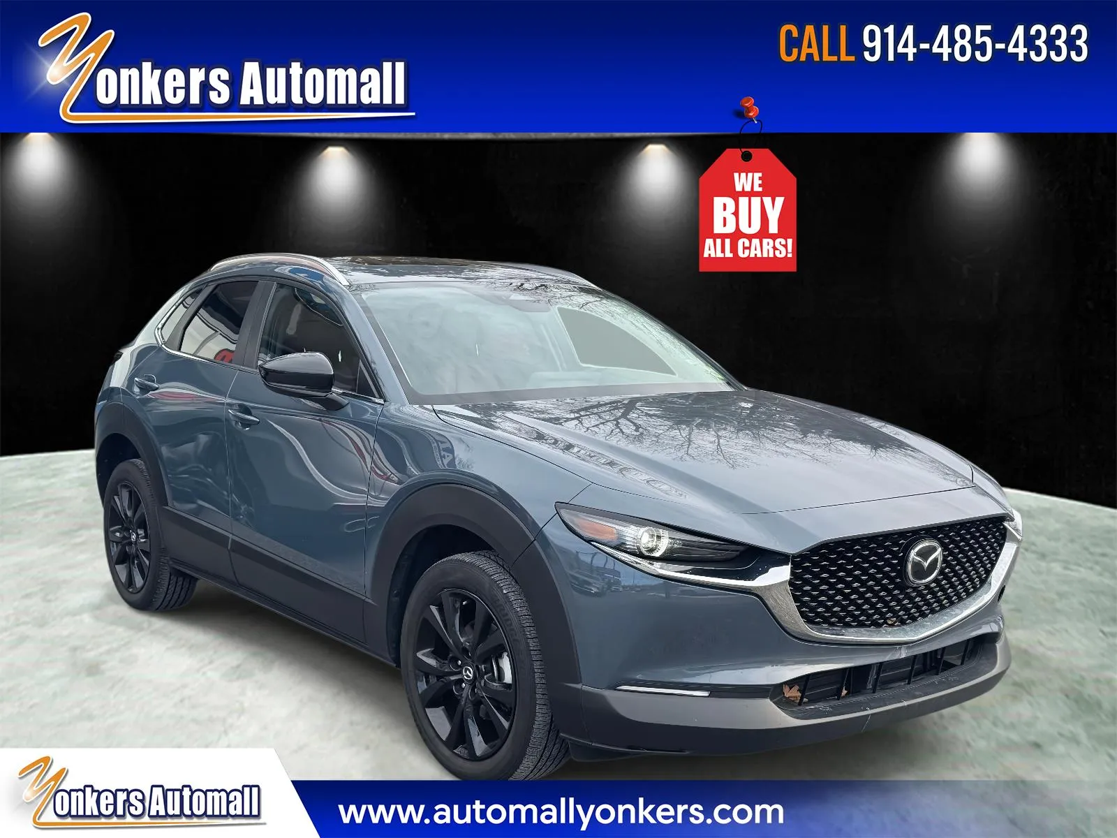 Gray 2025 Mazda CX-30 2.5 S Carbon Edition AWD for sale in Yonkers, NY