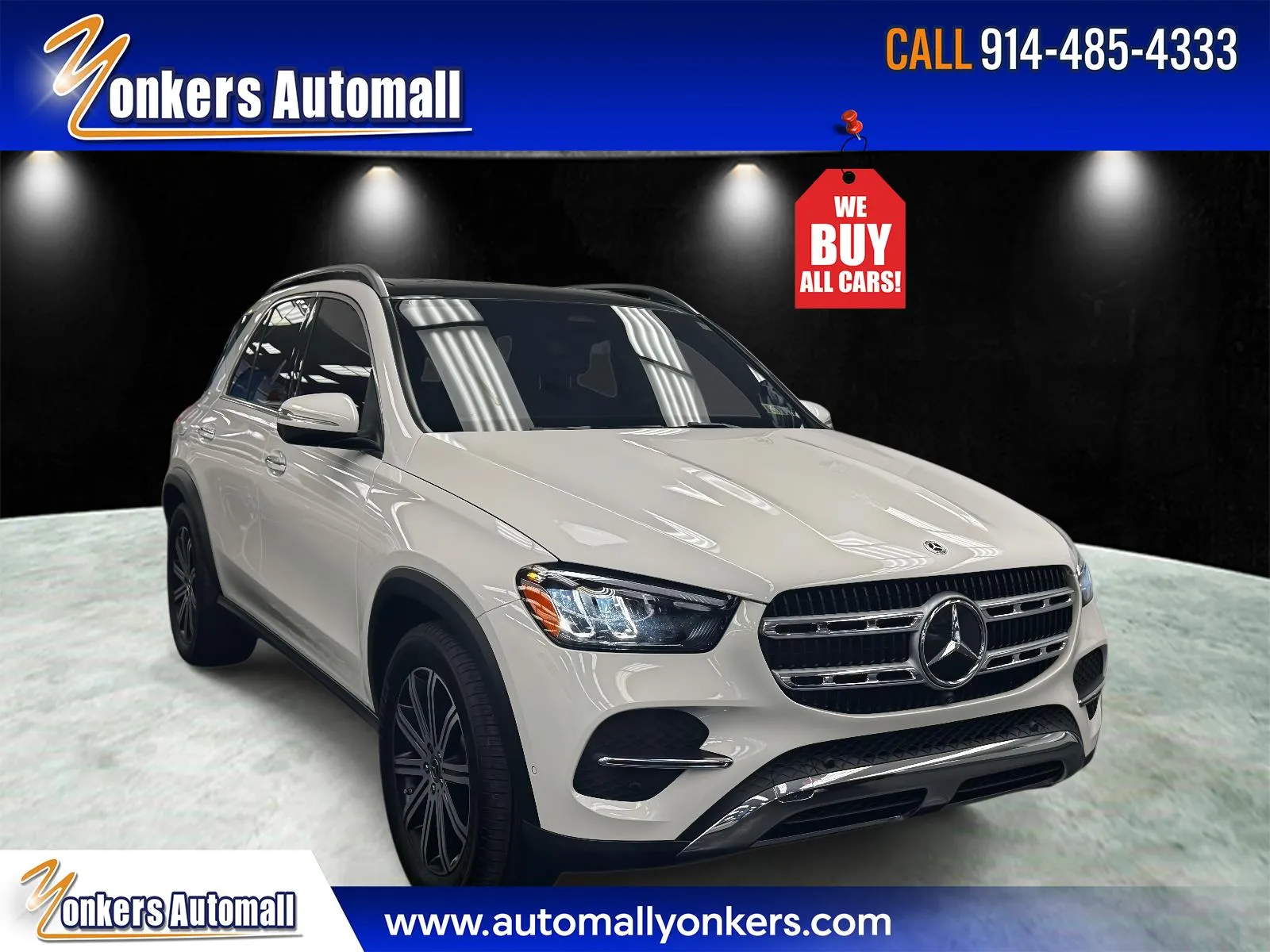 White 2024 Mercedes-Benz GLE 350 4MATIC SUV for sale in Yonkers, NY