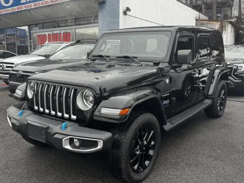 Another view of 2023 Jeep Wrangler Sahara 4xe for sale in Yonkers, NY at Yonkers Automall