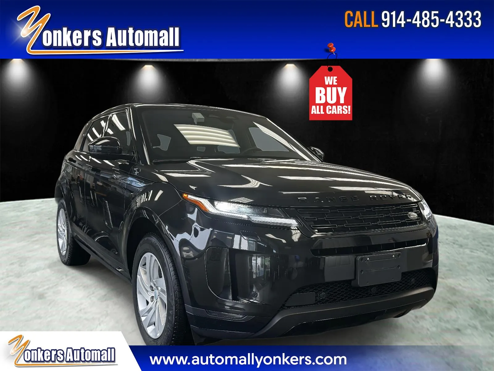 White 2024 Land Rover Range Rover Evoque Core S AWD for sale in Yonkers, NY