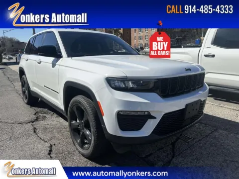White 2023 Jeep Grand Cherokee Limited for sale in Yonkers, NY