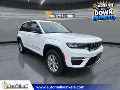 White 2023 Jeep Grand Cherokee Limited 4x4 for sale in Yonkers, NY