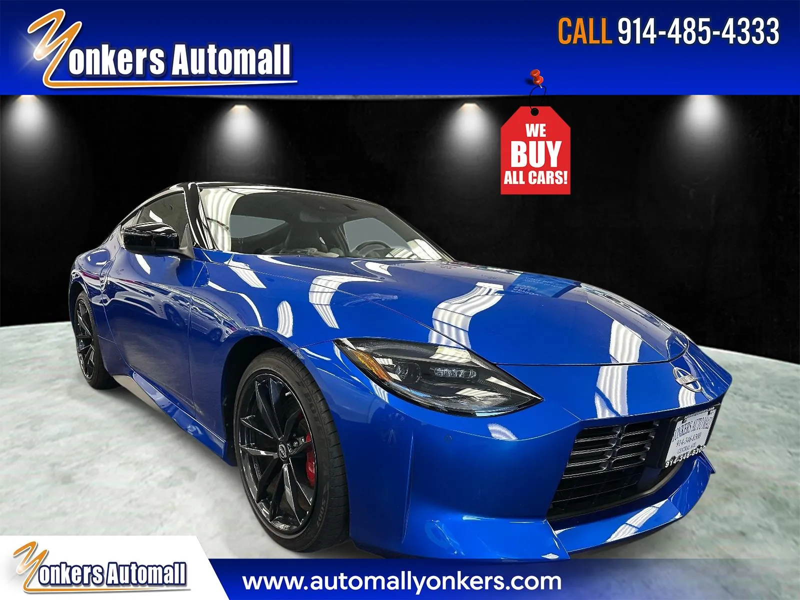 Blue 2024 Nissan Z Performance Auto for sale in Yonkers, NY