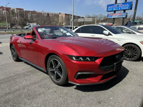 Red 2024 Ford Mustang EcoBoost Premium Convertible for sale in Yonkers, NY