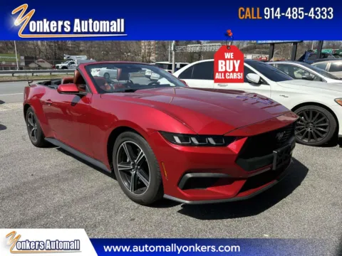 Red 2024 Ford Mustang EcoBoost Premium Convertible for sale in Yonkers, NY