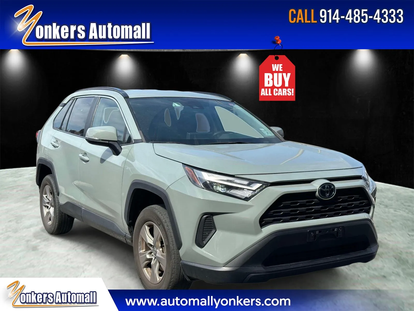 Gray 2023 Toyota RAV4 XLE AWD (Natl) for sale in Yonkers, NY