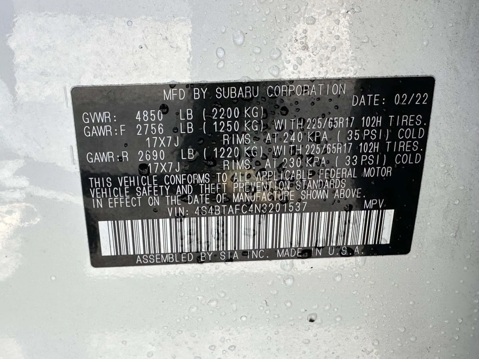 2022 Subaru Outback Premium - Photo 36