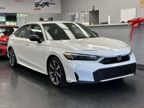 Silver 2025 Honda Civic Hybrid Sport for sale in Yonkers, NY