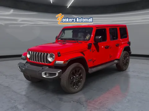 Another view of 2025 Jeep Wrangler 4xe Sahara 4x4 for sale in Yonkers, NY at Yonkers Automall