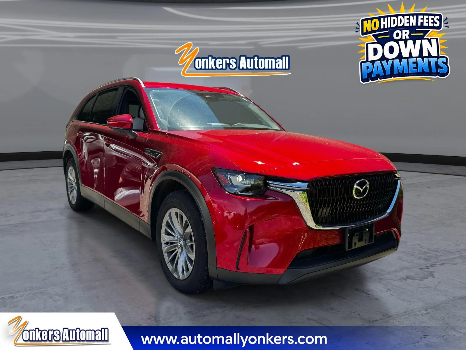 Red 2024 Mazda CX-90 PHEV Preferred AWD for sale in Yonkers, NY