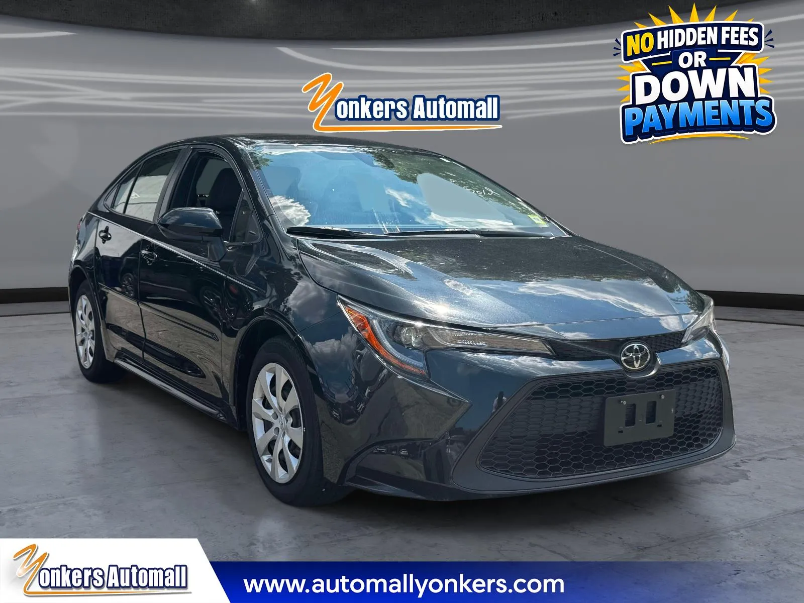 Black 2022 Toyota Corolla LE CVT (Natl) for sale in Yonkers, NY