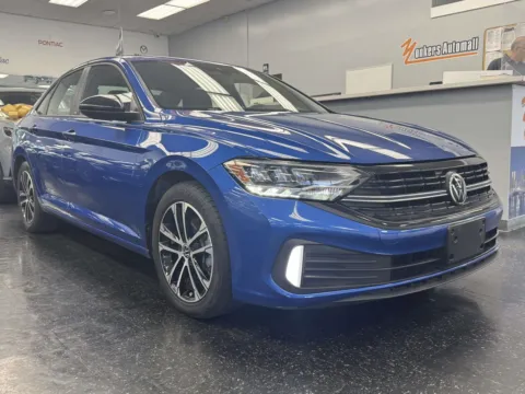 Blue 2023 Volkswagen Jetta Sport Auto for sale in Yonkers, NY