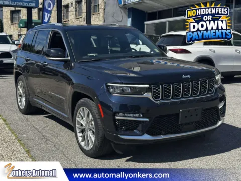 Blue 2023 Jeep Grand Cherokee 4xe Summit 4x4 for sale in Yonkers, NY