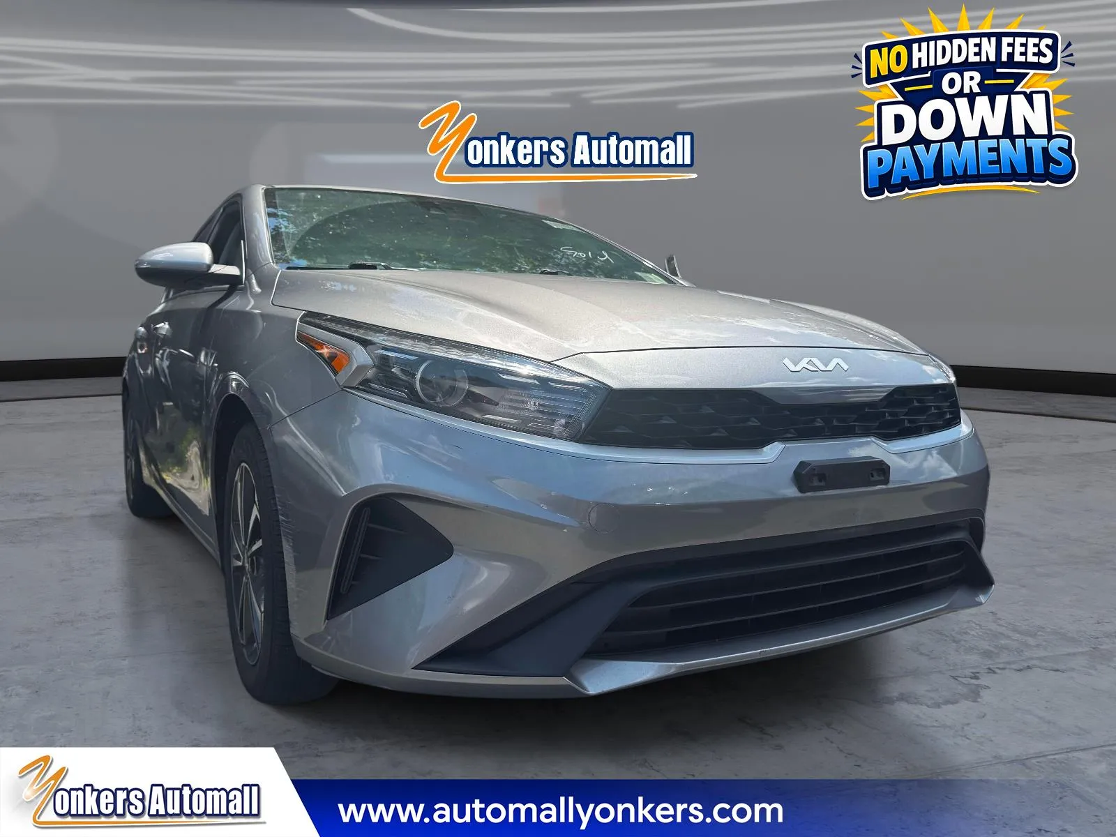 Gray 2023 Kia Forte LXS IVT for sale in Yonkers, NY