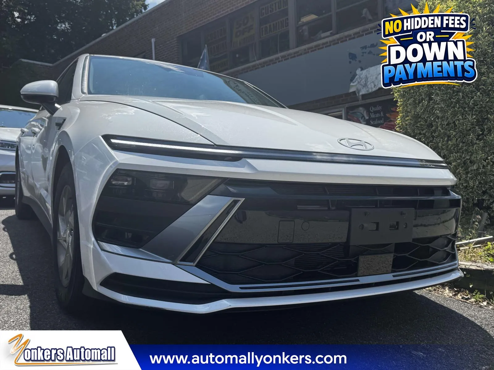 White 2025 Hyundai Sonata SE FWD for sale in Yonkers, NY