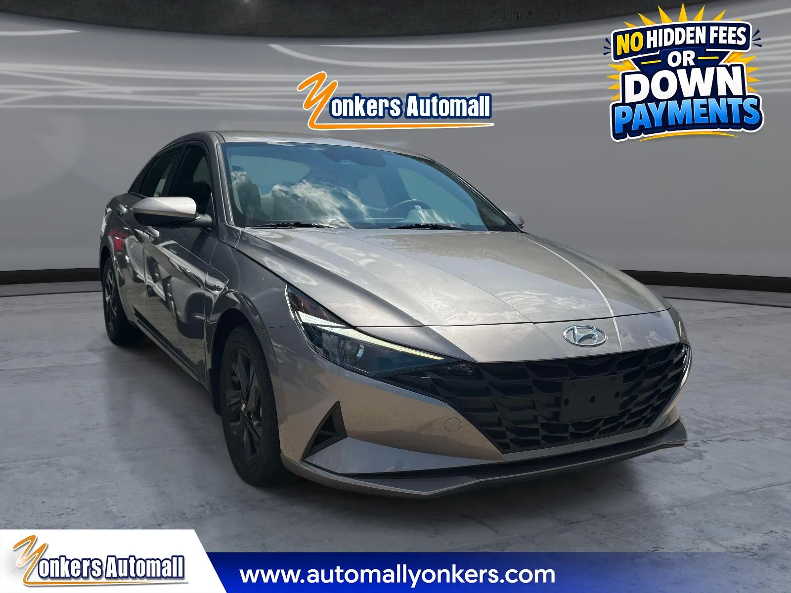 Silver 2023 Hyundai Elantra SEL IVT for sale in Yonkers, NY