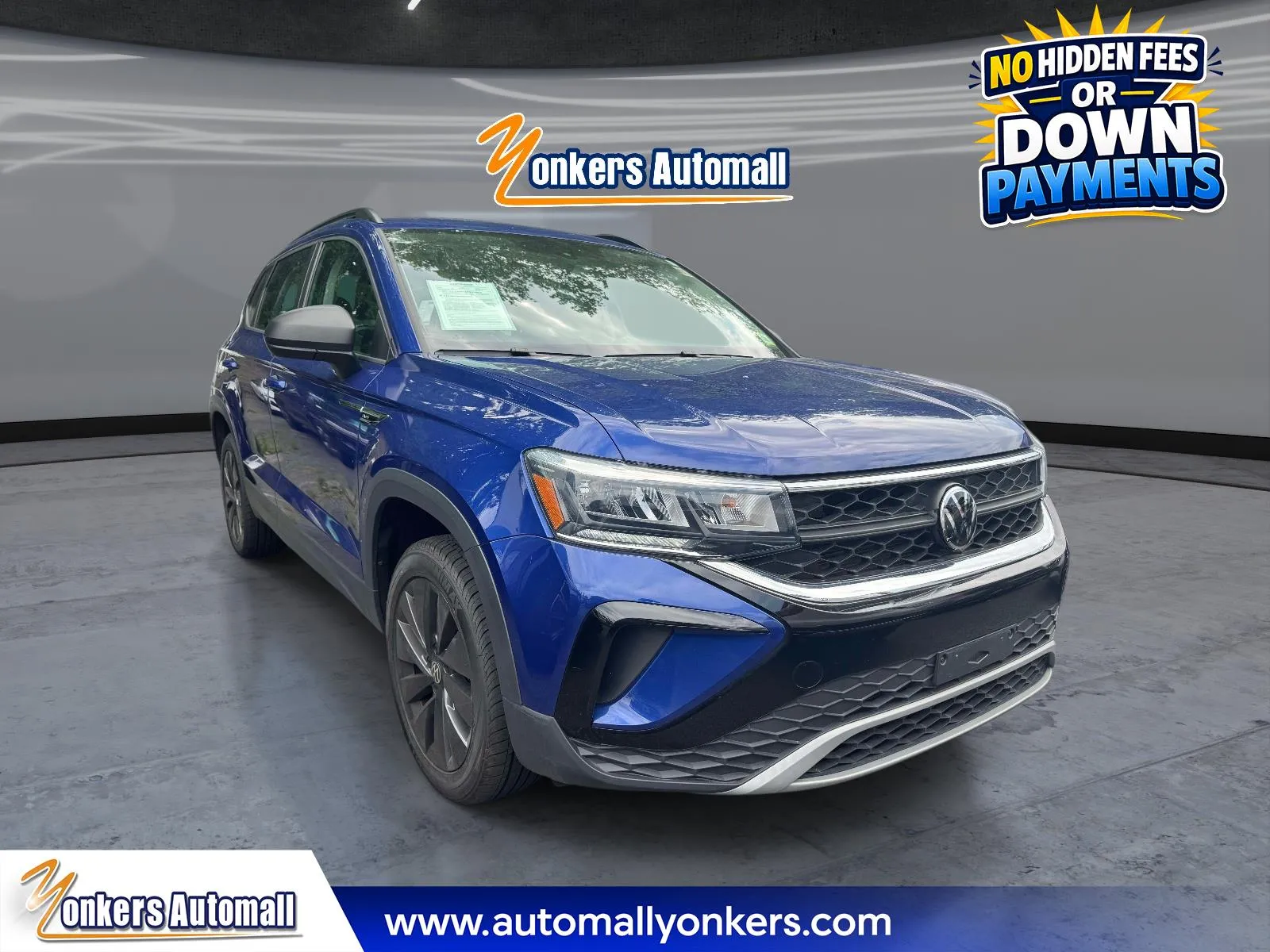 Blue 2023 Volkswagen Taos S FWD for sale in Yonkers, NY
