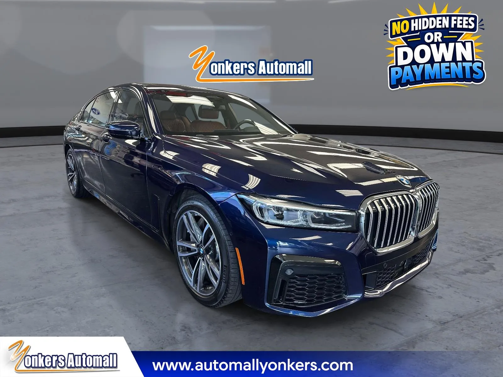 Blue 2022 BMW 7 Series 750i xDrive Sedan for sale in Yonkers, NY