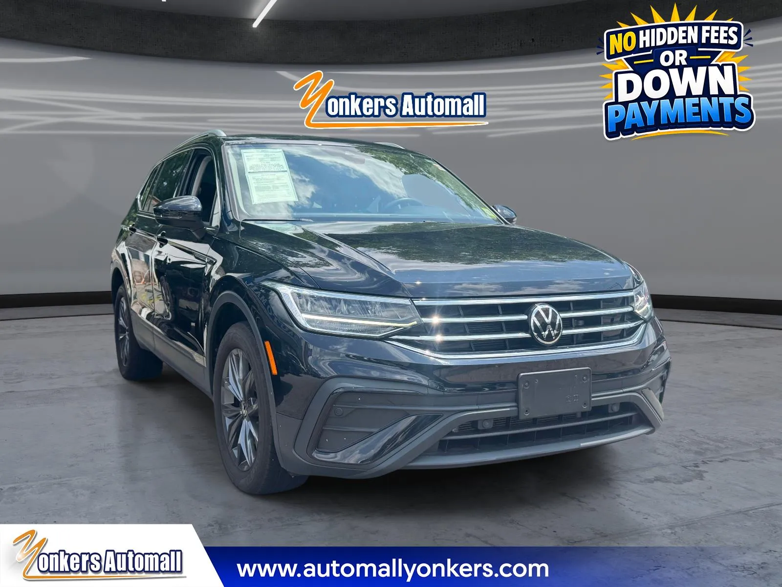 Black 2023 Volkswagen Tiguan 2.0T SE FWD for sale in Yonkers, NY