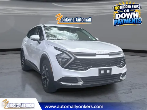 White 2023 Kia Sportage EX for sale in Yonkers, NY