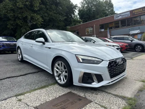 White 2024 Audi A5 Sportback S line Premium Plus 45 TFSI quattro for sale in Yonkers, NY