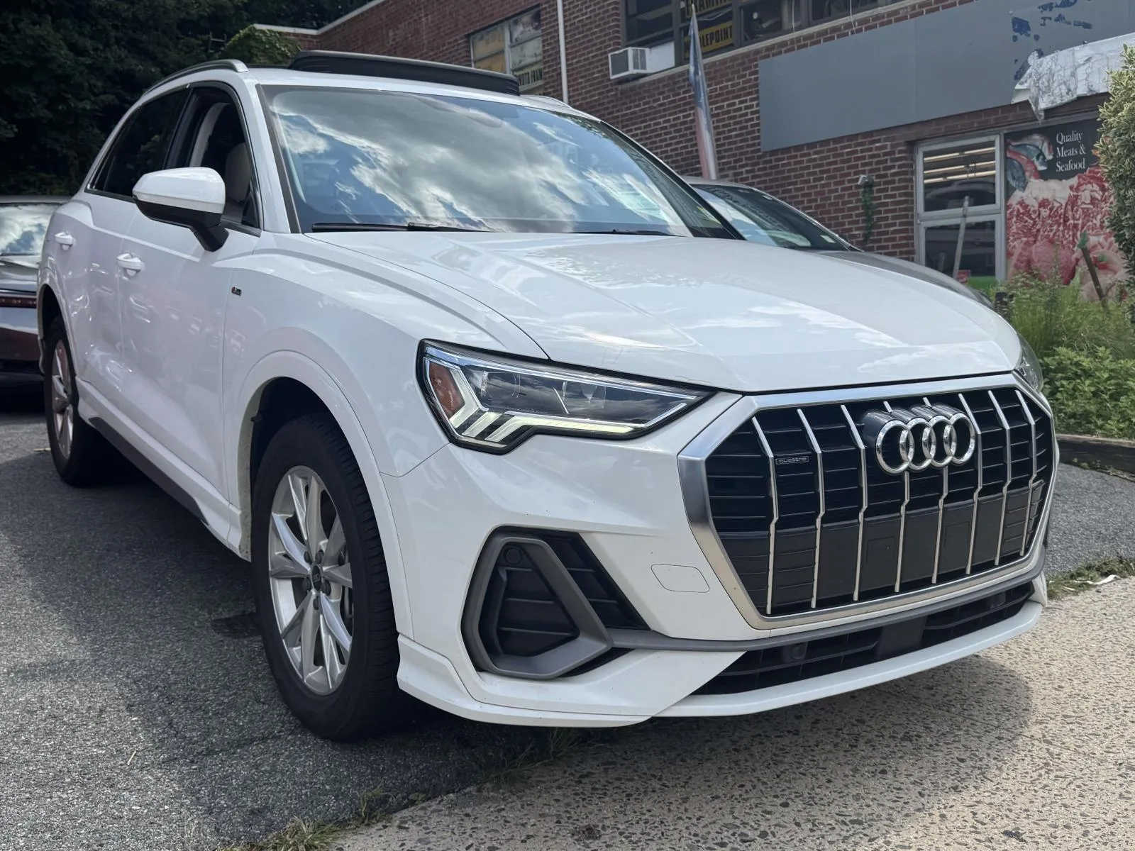White 2024 Audi Q3 S line Premium 45 TFSI quattro for sale in Yonkers, NY