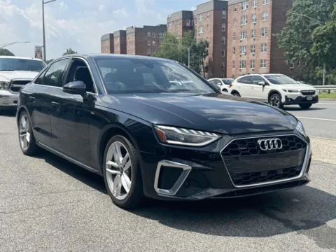 Black 2024 Audi A4 Sedan S line Premium Plus 45 TFSI quattro for sale in Yonkers, NY
