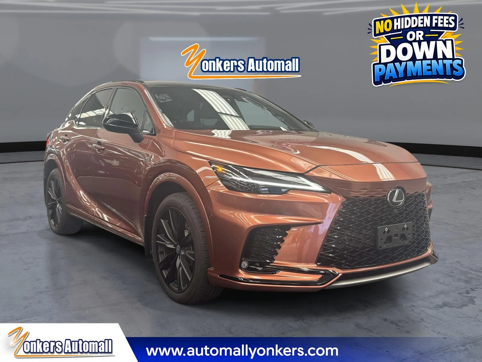 Beige 2026 Lexus RX 500h F SPORT Performance AWD for sale in Yonkers, NY