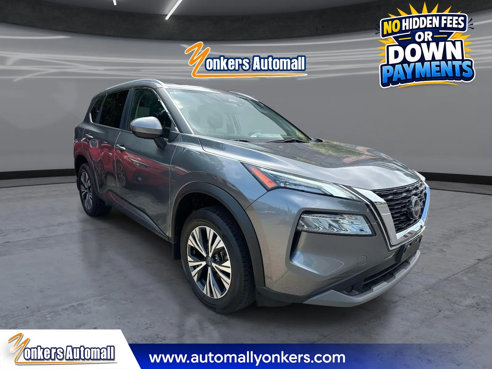 Gray 2023 Nissan Rogue AWD SV for sale in Yonkers, NY