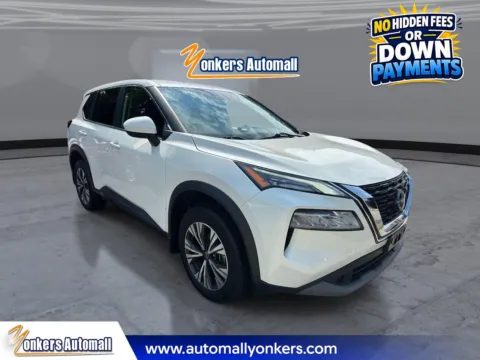 White 2023 Nissan Rogue SV for sale in Yonkers, NY