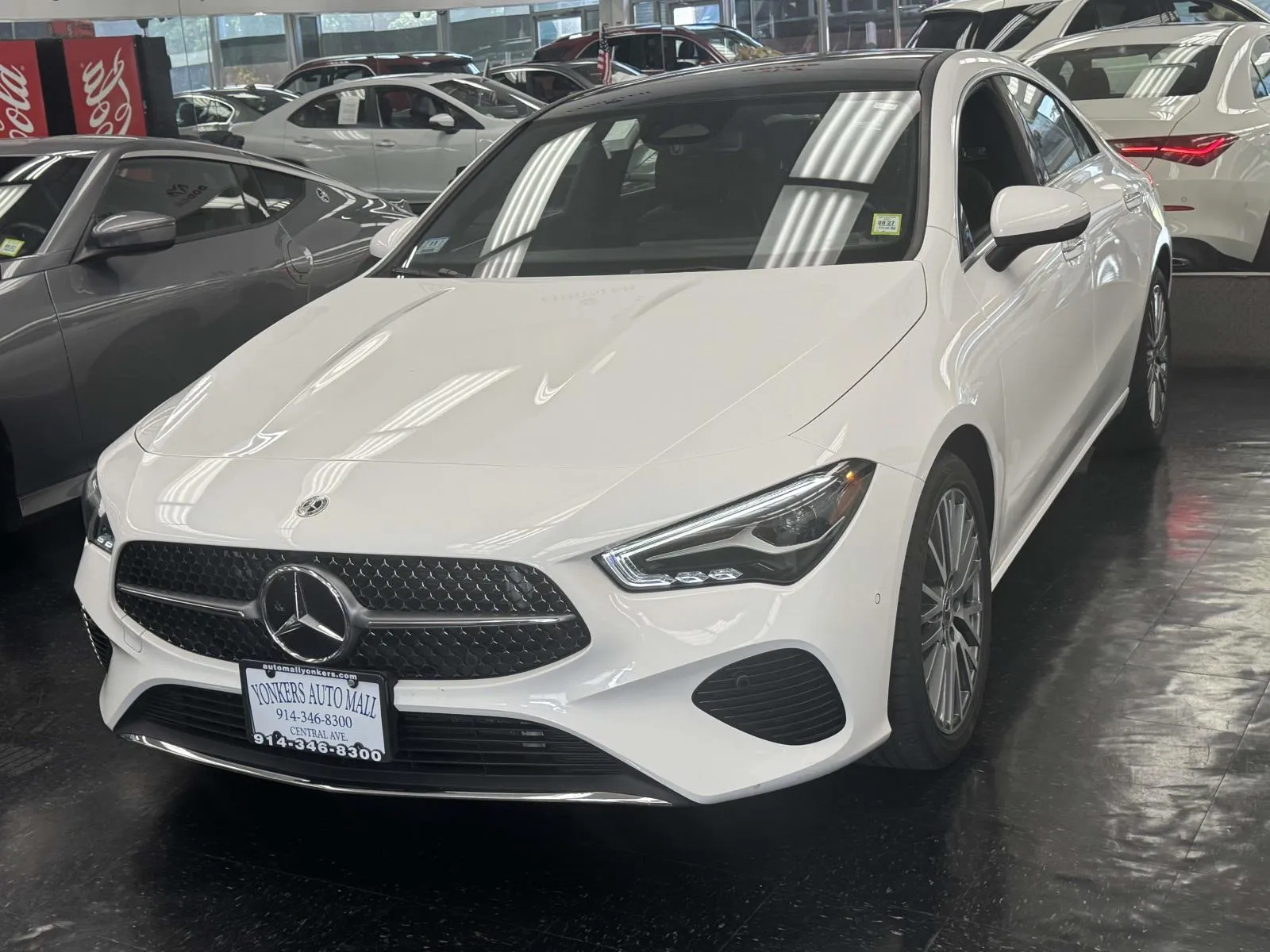 White 2025 Mercedes-Benz CLA 250 4MATIC Coupe for sale in Yonkers, NY