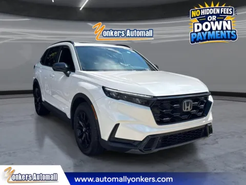 White 2025 Honda CR-V Hybrid Sport-L for sale in Yonkers, NY