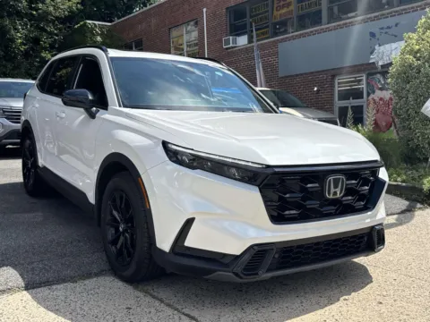 White 2025 Honda CR-V Hybrid Sport-L for sale in Yonkers, NY