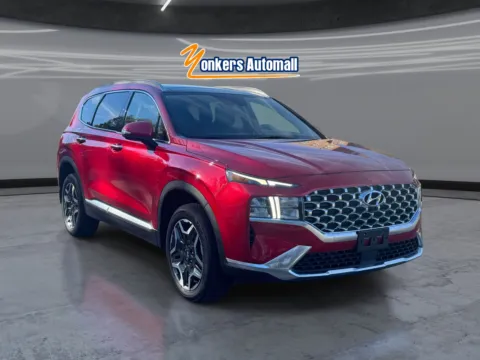 Red 2023 Hyundai Santa Fe Hybrid SEL Premium for sale in Yonkers, NY