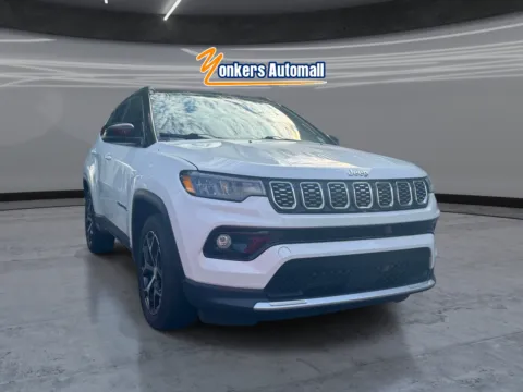 White 2024 Jeep Compass Limited for sale in Yonkers, NY