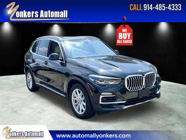 Black 2019 BMW X5 xDrive40i Sports Activity Vehicle for sale in Yonkers, NY