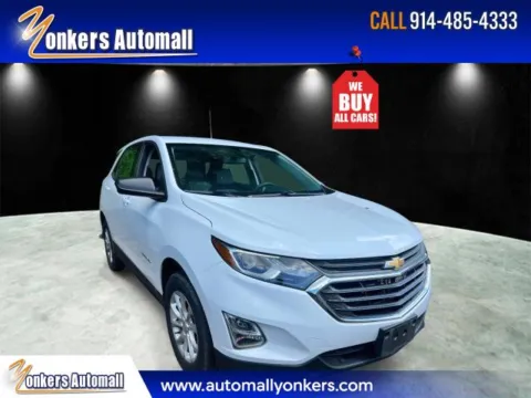 White 2019 Chevrolet Equinox LS for sale in Yonkers, NY