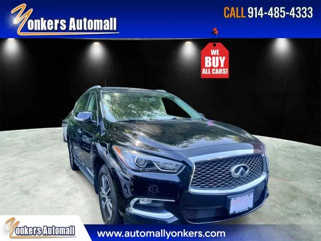 Black 2017 INFINITI QX60 AWD for sale in Yonkers, NY