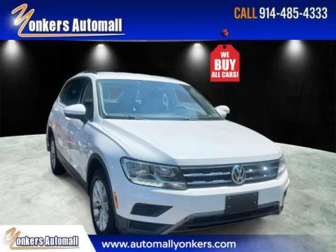 White 2019 Volkswagen Tiguan 2.0T S for sale in Yonkers, NY