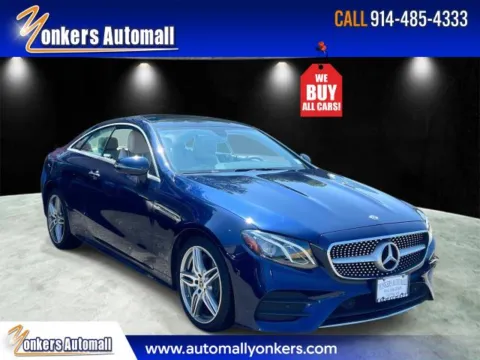 Blue 2020 Mercedes-Benz E-Class E 450 4MATIC Coupe for sale in Yonkers, NY