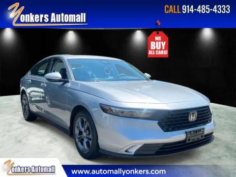 Silver 2023 Honda Accord Sedan EX CVT for sale in Yonkers, NY
