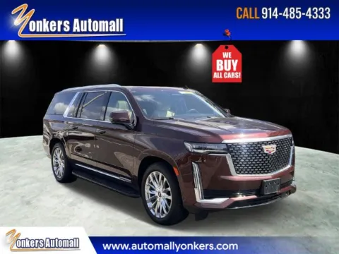 Red 2022 Cadillac Escalade ESV 4WD 4dr Premium Luxury for sale in Yonkers, NY