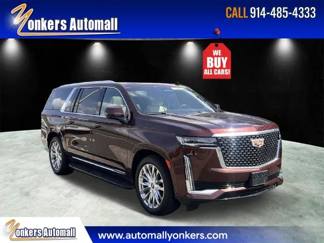 Red 2022 Cadillac Escalade ESV 4WD 4dr Premium Luxury for sale in Yonkers, NY